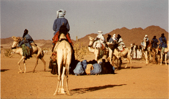 Le peuple touareg a longtemps contrôlé les allées et les venues dans le Sahara
