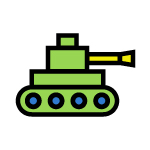 Pictogramme représentant un tank