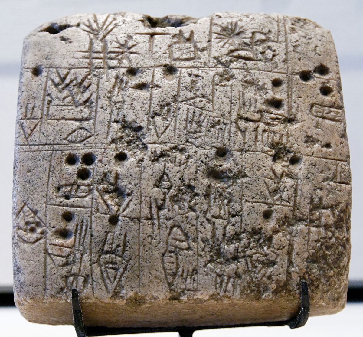 Tablette d'argile
